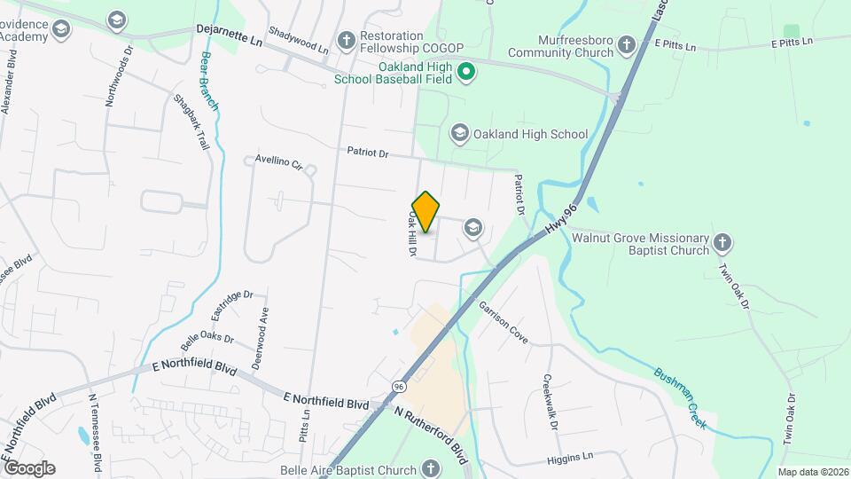 2523 Claymore Run Map and Location Details