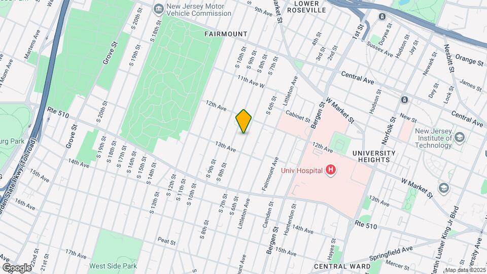 179 S 7th St Map and Location Details