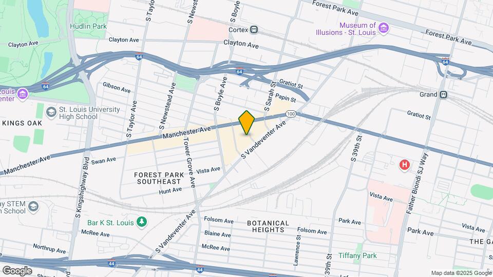 1135 Talmage Ave Mapa y Detalles de la Ubicación