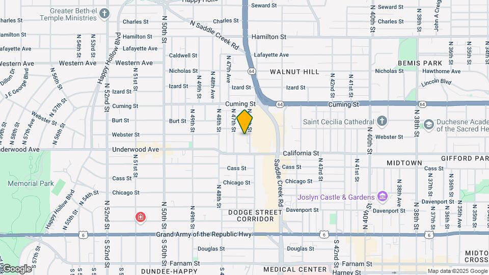 630 N 46th St Map and Location Details