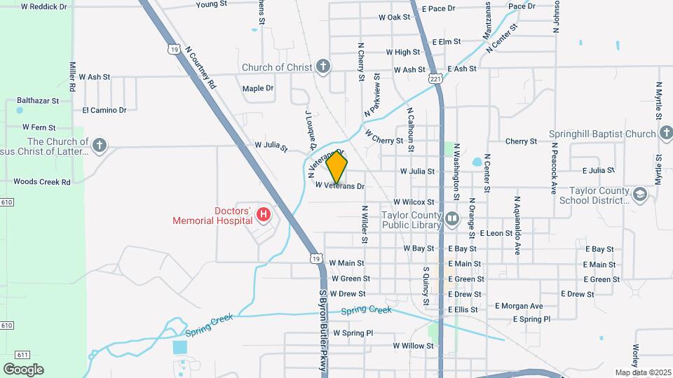 703 W Veterans Dr Map and Location Details