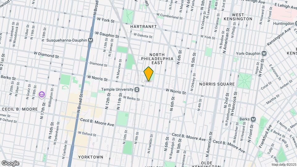 2008 N Darien St Mapa y Detalles de la Ubicación