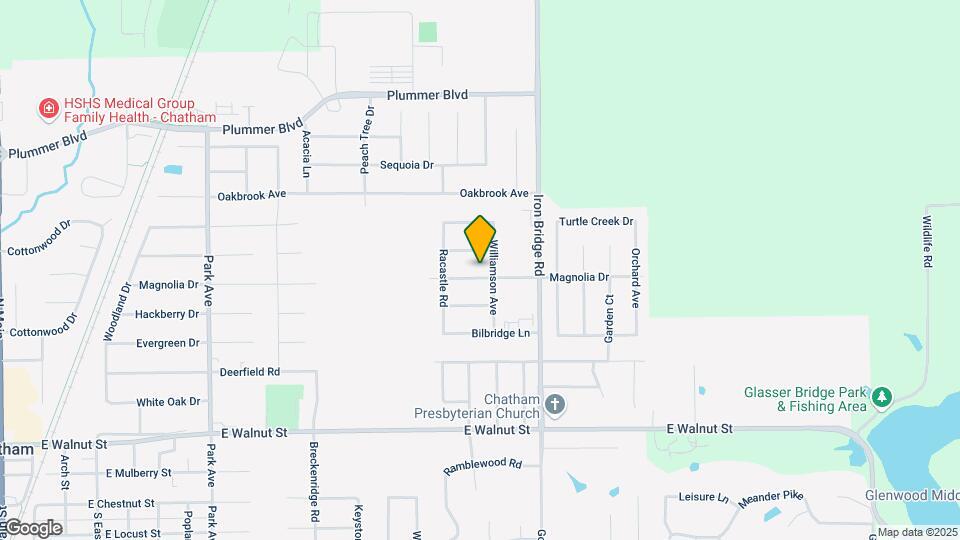 1625 Magnolia Dr Map and Location Details