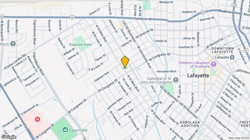 1618 W St Mary Blvd Map and Location Details