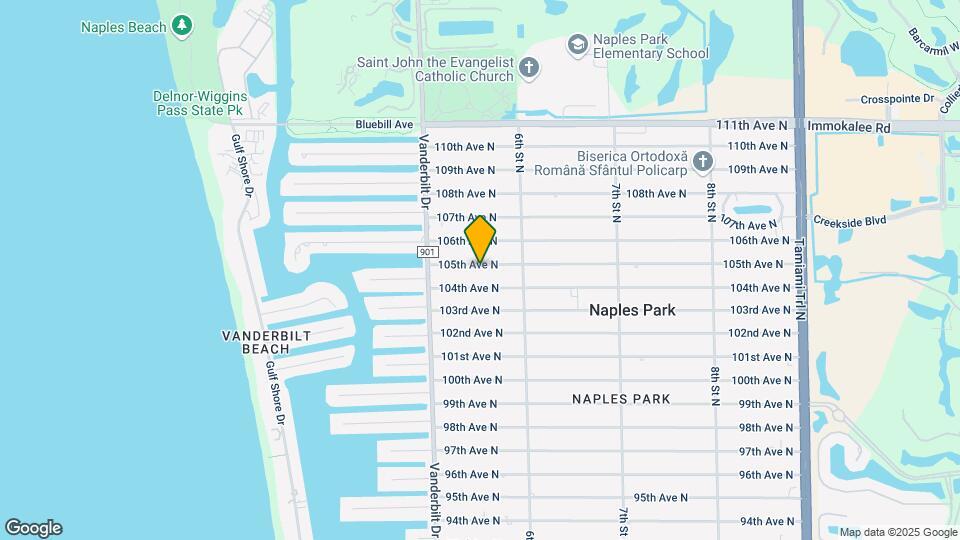 552 105th Ave N Map and Location Details