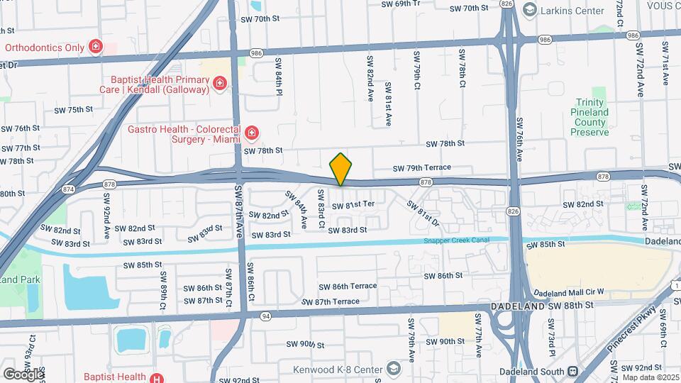 8104 SW 82nd Pl Map and Location Details