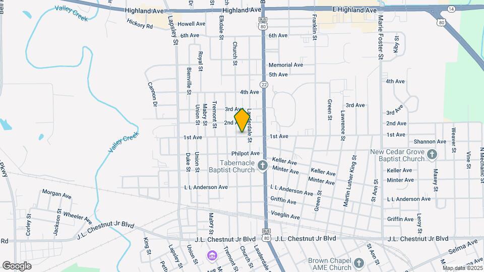 903 1st Ave Map and Location Details