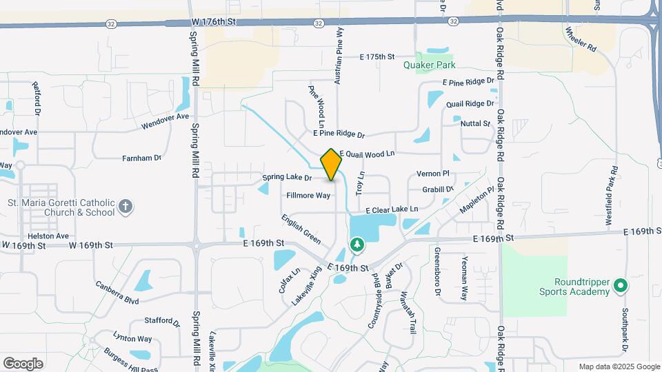 29 Spring Lake Dr Map and Location Details