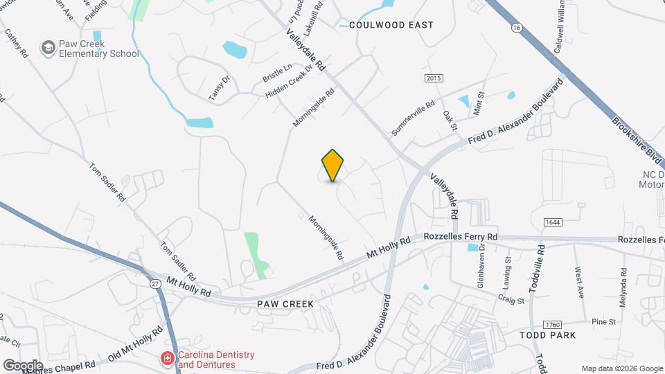 337 Winding Canyon Dr Map and Location Details