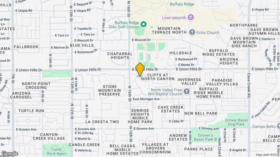 1633 E Wagoner Rd Map and Location Details