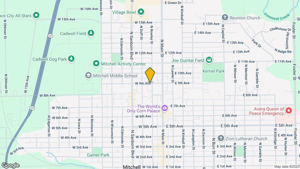 221 W 9th Ave, Unit 2 Bedroom Apt Map and Location Details