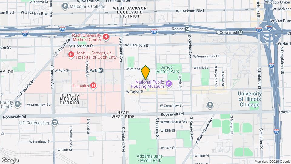 906 S Bishop St, Unit 2 Map and Location Details