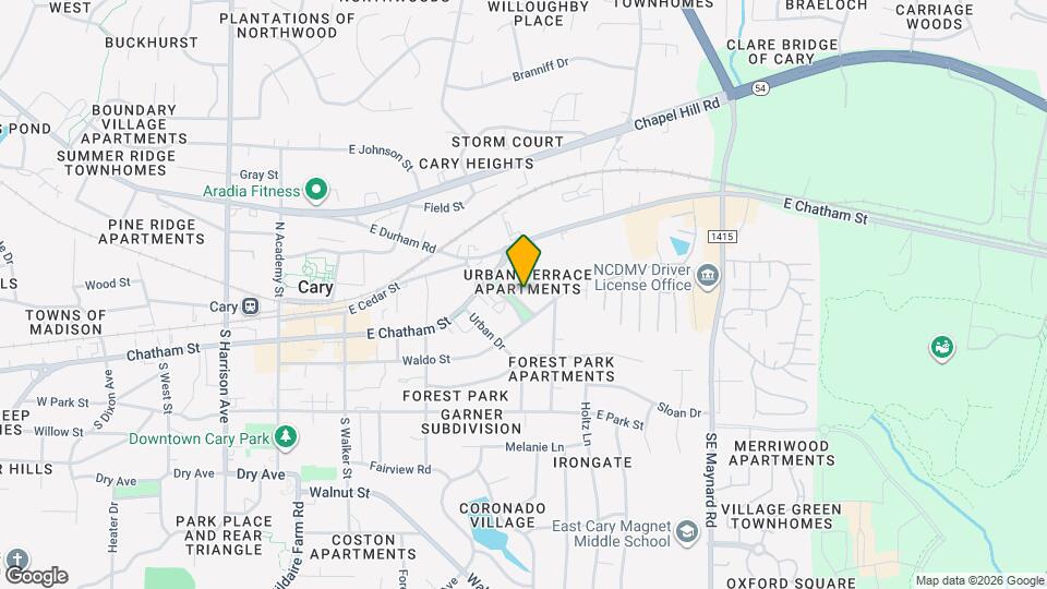 117 E Circle Dr, Unit A Mapa y Detalles de la Ubicación