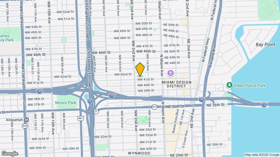 161 NW 41st St Map and Location Details