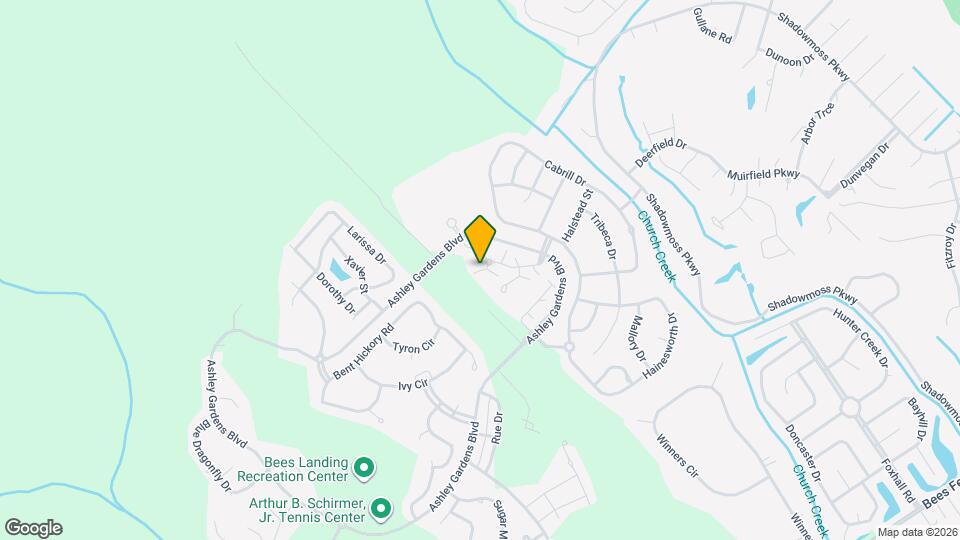 1007 W Marymont Ln Map and Location Details