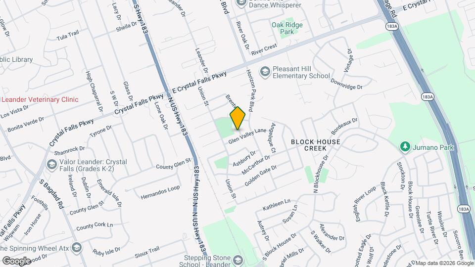 1913 Brentwood Dr Map and Location Details
