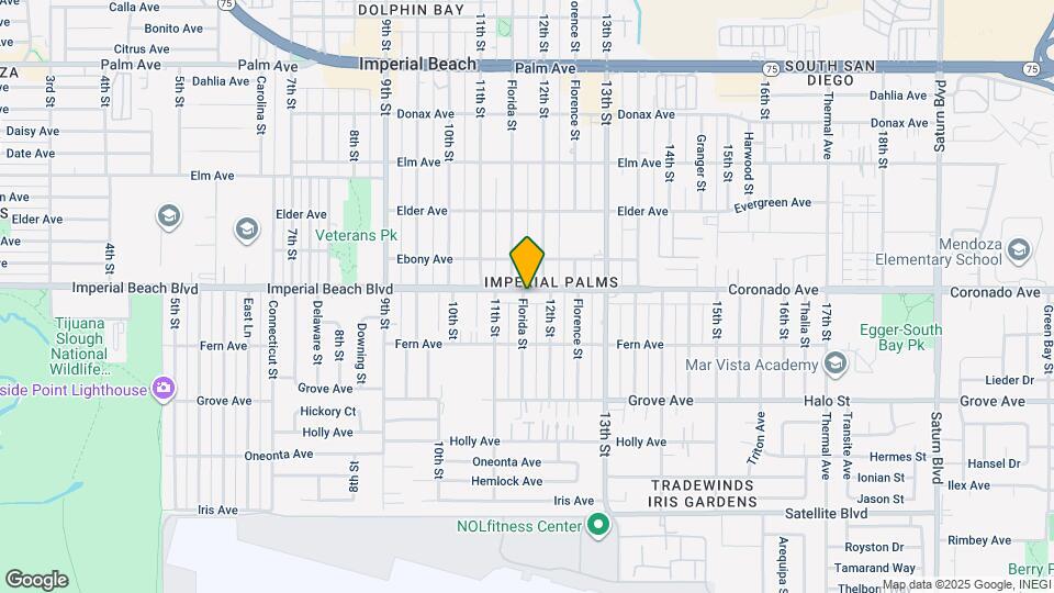 1101 Florida St Map and Location Details