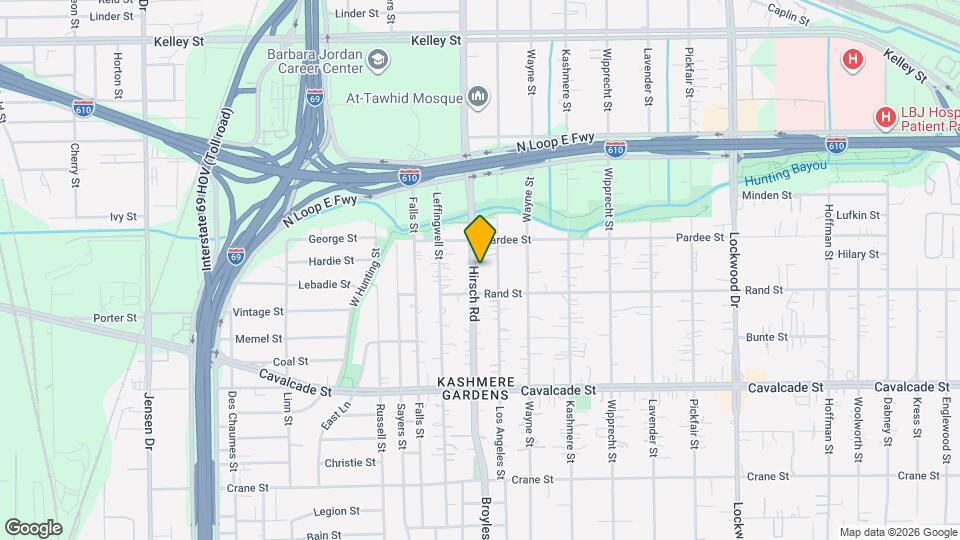 4818 Hirsch Rd Map and Location Details