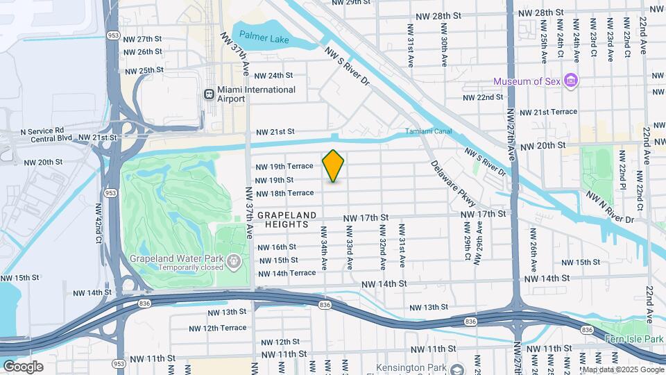 3341 NW 18th Terrace Map and Location Details