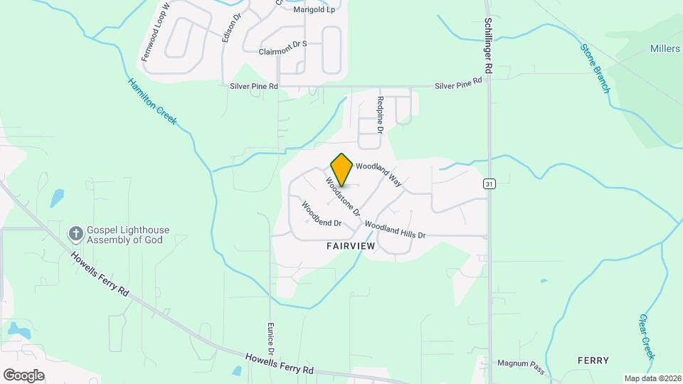 8202 Woodstone Dr Map and Location Details