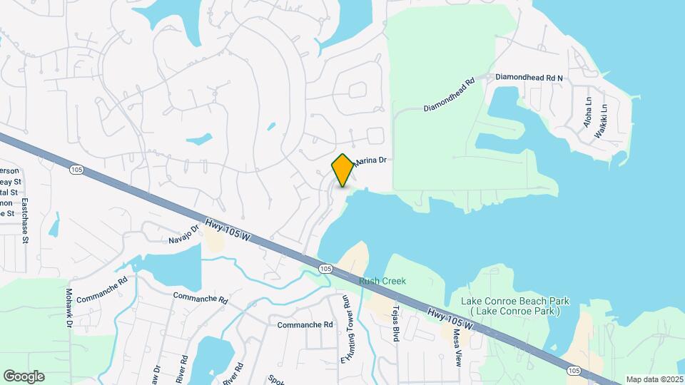 15575 Marina Dr Mapa y Detalles de la Ubicación