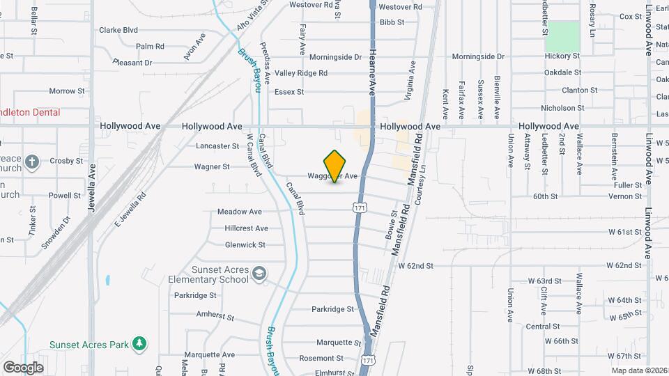 2734 Lakehurst Ave Map and Location Details