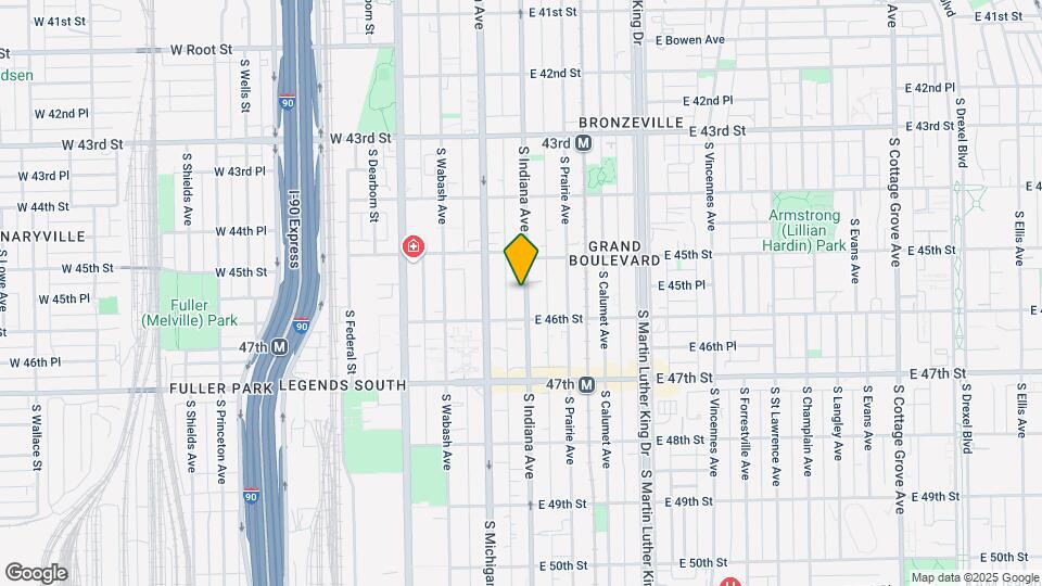 4544 S Indiana Ave-Unit -2 Map and Location Details