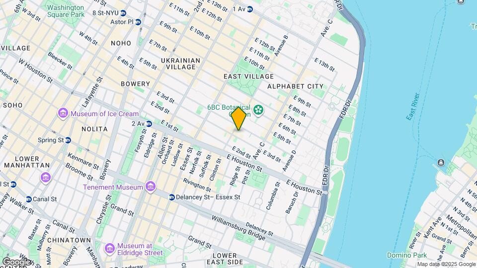 211 E 3rd St Map and Location Details