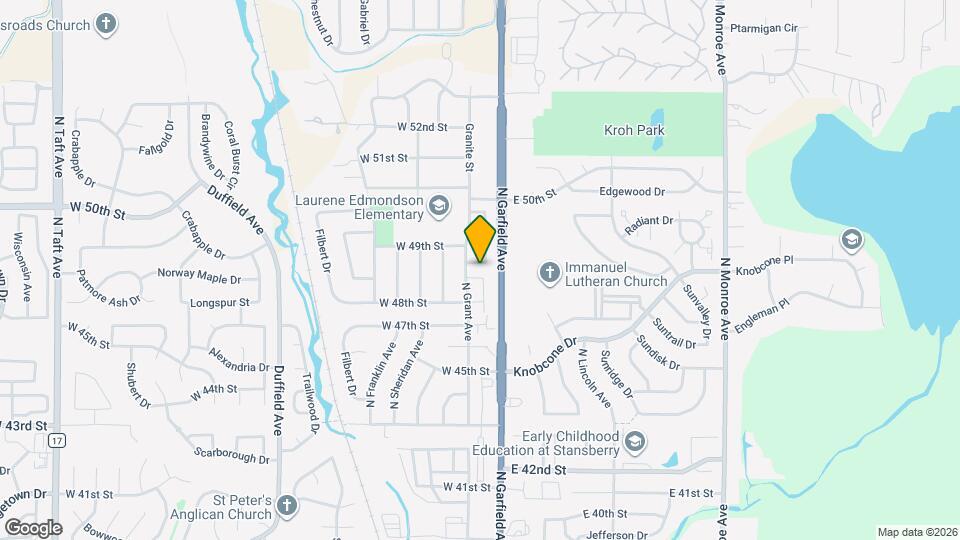 4850 Basswood Dr Map and Location Details