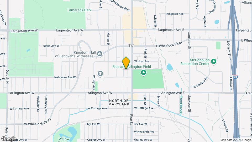1520 Albemarle St, Unit 1520 Map and Location Details