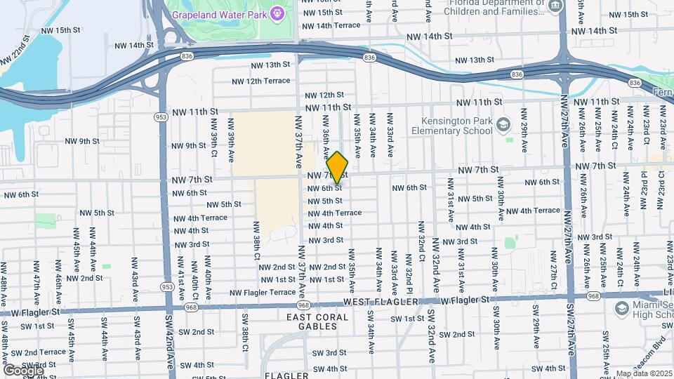 3532 NW 6th St Map and Location Details