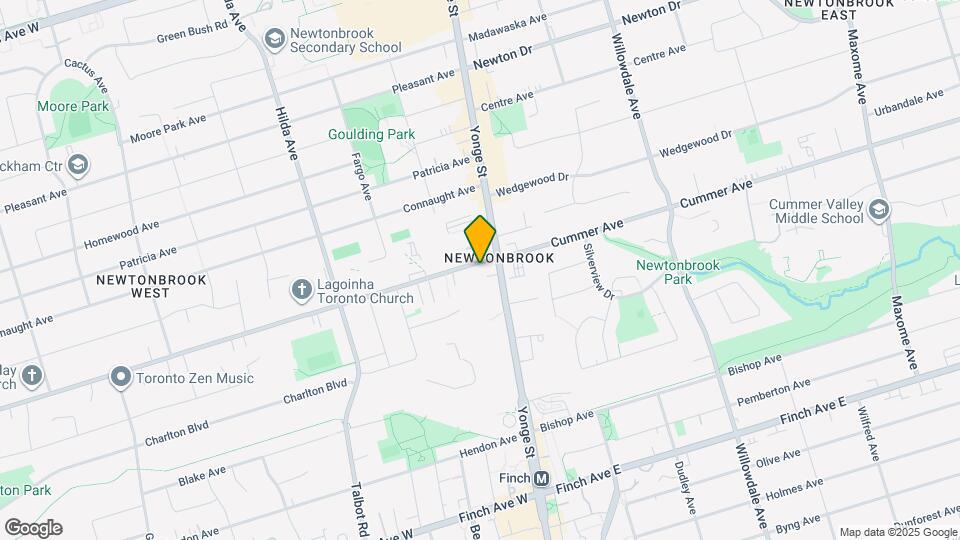 5906 Yonge St Map and Location Details