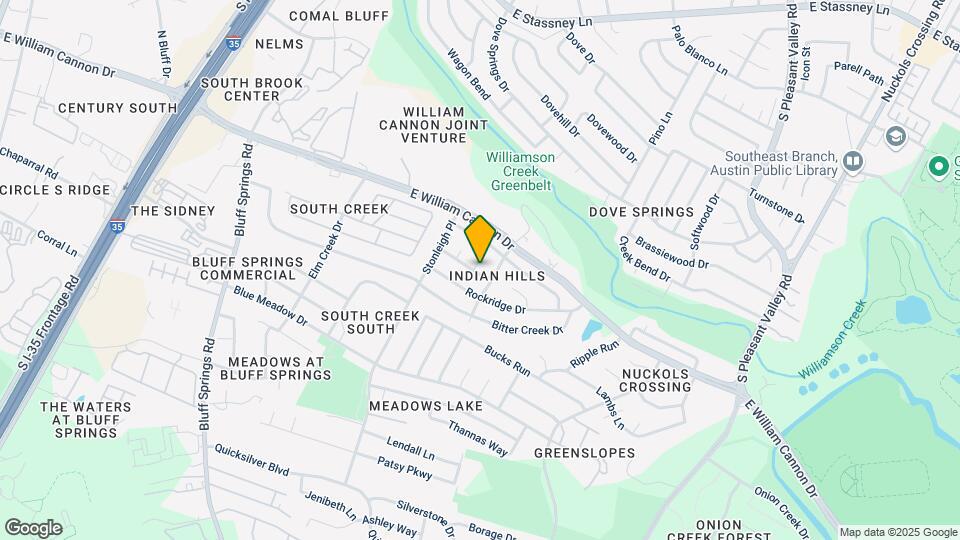 6605 Bluestone St Map and Location Details