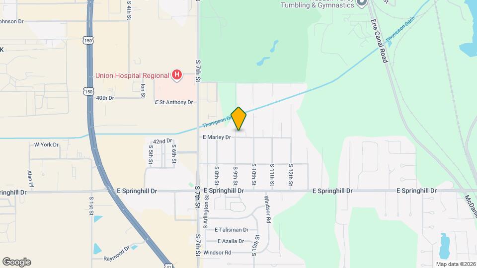 902 E Marley Dr Map and Location Details