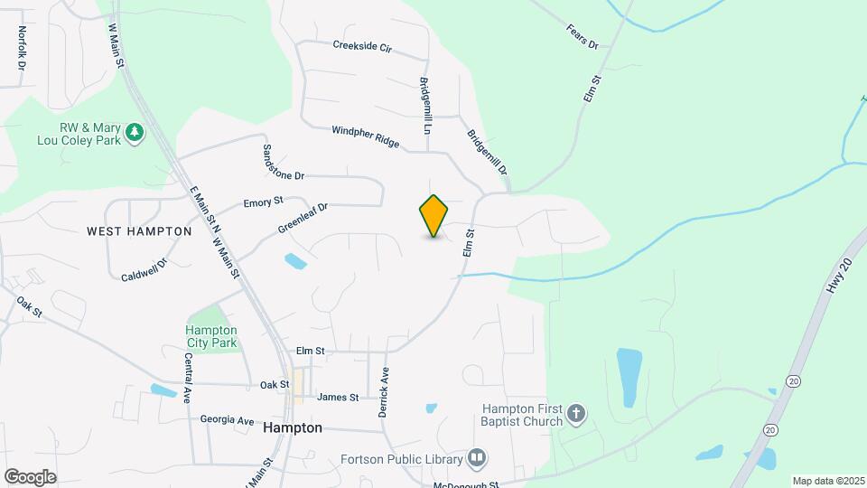 117 Meadow Creek Ct Map and Location Details