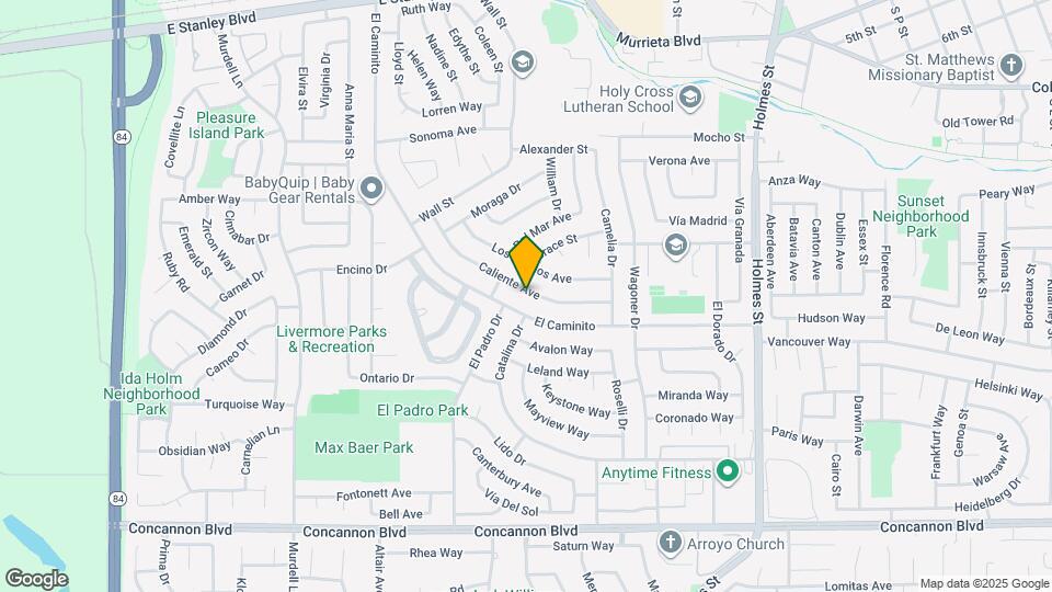 715 Caliente Ave Map and Location Details