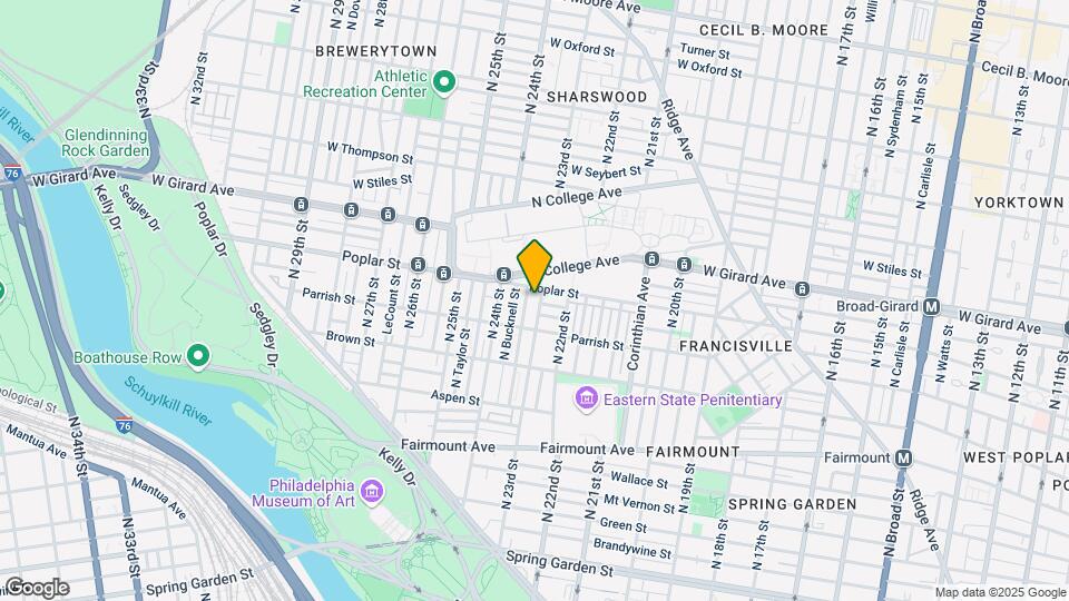 876 N 23rd St Map and Location Details