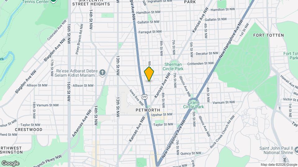 901 Allison St NW Map and Location Details
