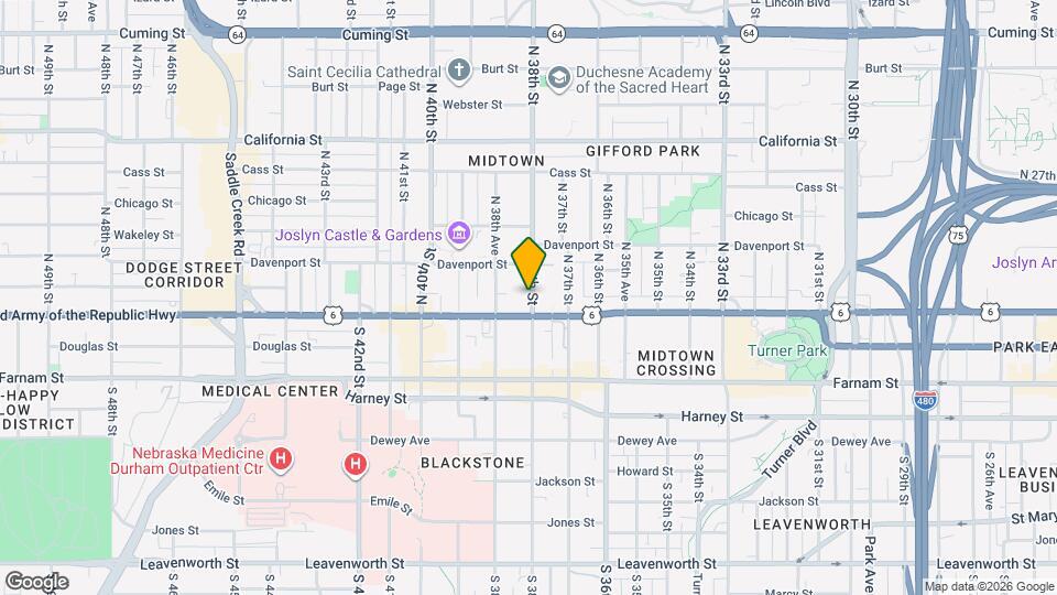 114-116 N 38th St Map and Location Details