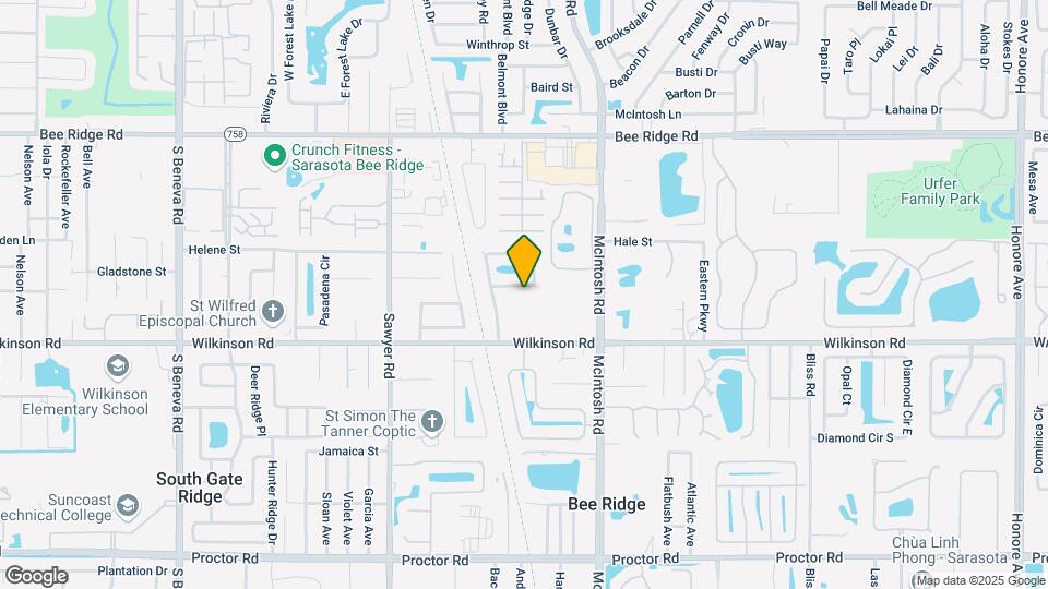 4308 Meadowland Cir Map and Location Details