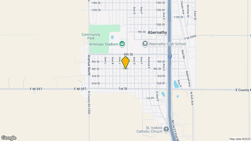 311 Ave H Map and Location Details