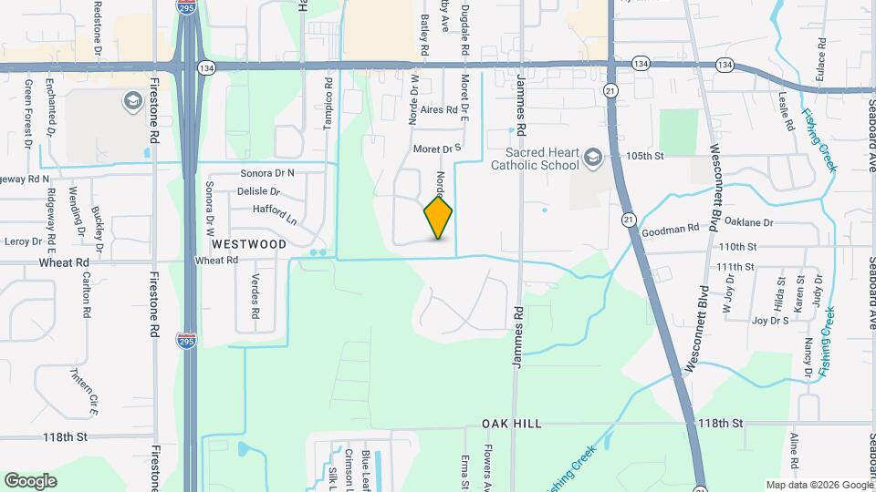 6512 S Norde Dr Map and Location Details