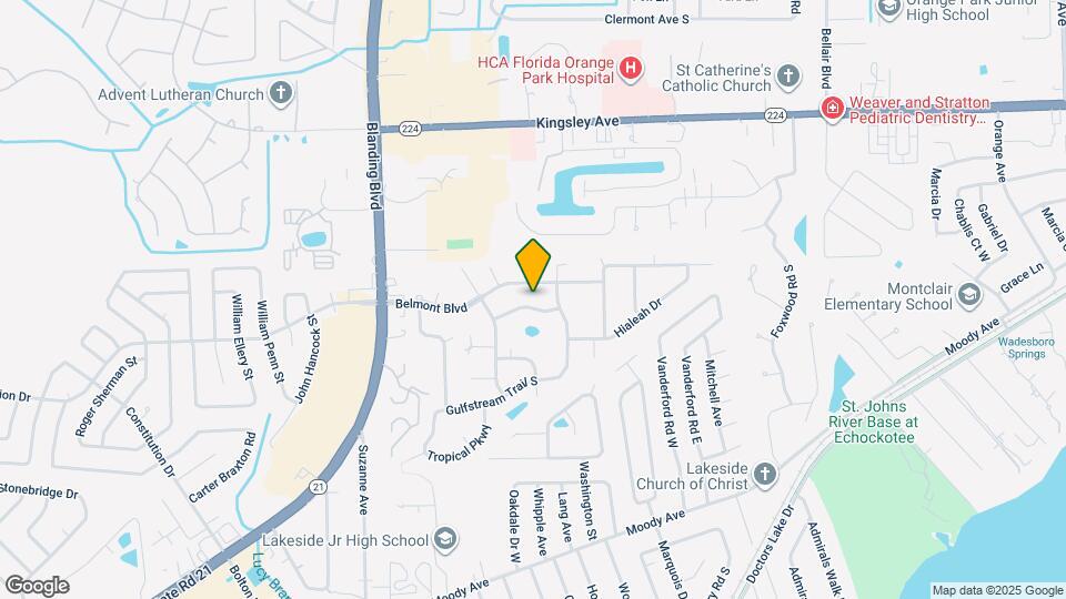 2036 Pompano Pkwy Map and Location Details