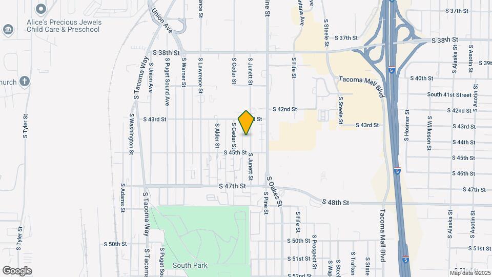 4332 S Junett St-Unit -A Map and Location Details