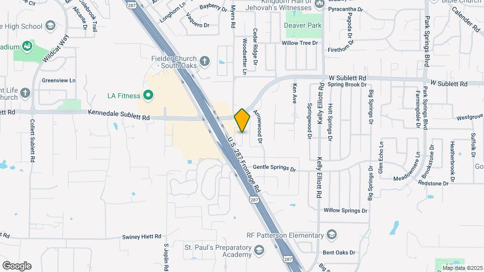 6217 Roby Dr Map and Location Details