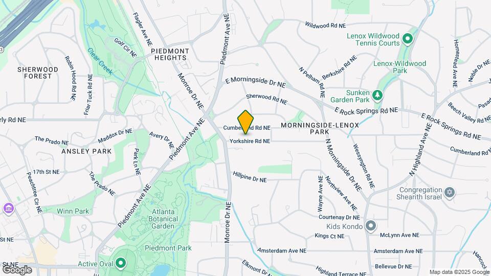 656 Yorkshire Rd NE Mapa y Detalles de la Ubicación