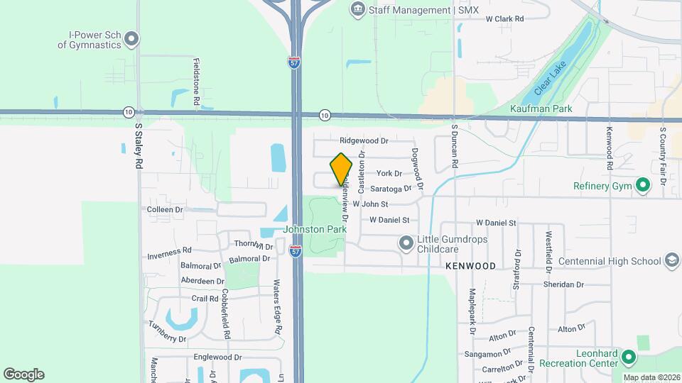 3309 Saratoga Dr Map and Location Details