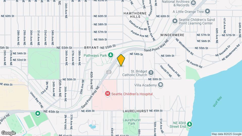 5040 44th Ave NE, Unit WA - 3 Map and Location Details