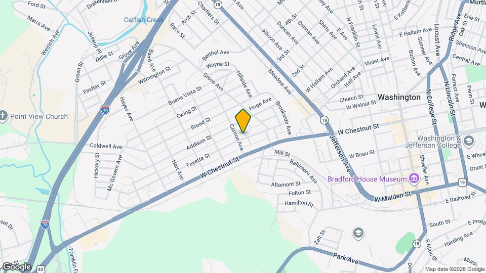 585 Fayette St Map and Location Details