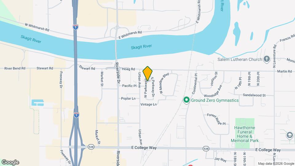 2310 W Parkway Dr Map and Location Details